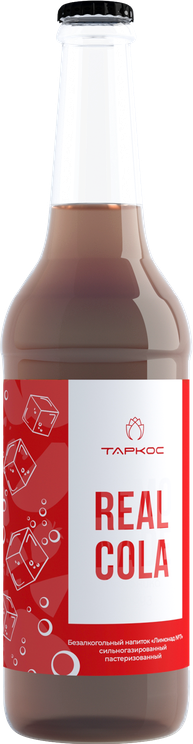 Лимонад №7 Tarkos Real Cola ст/б 0,45л